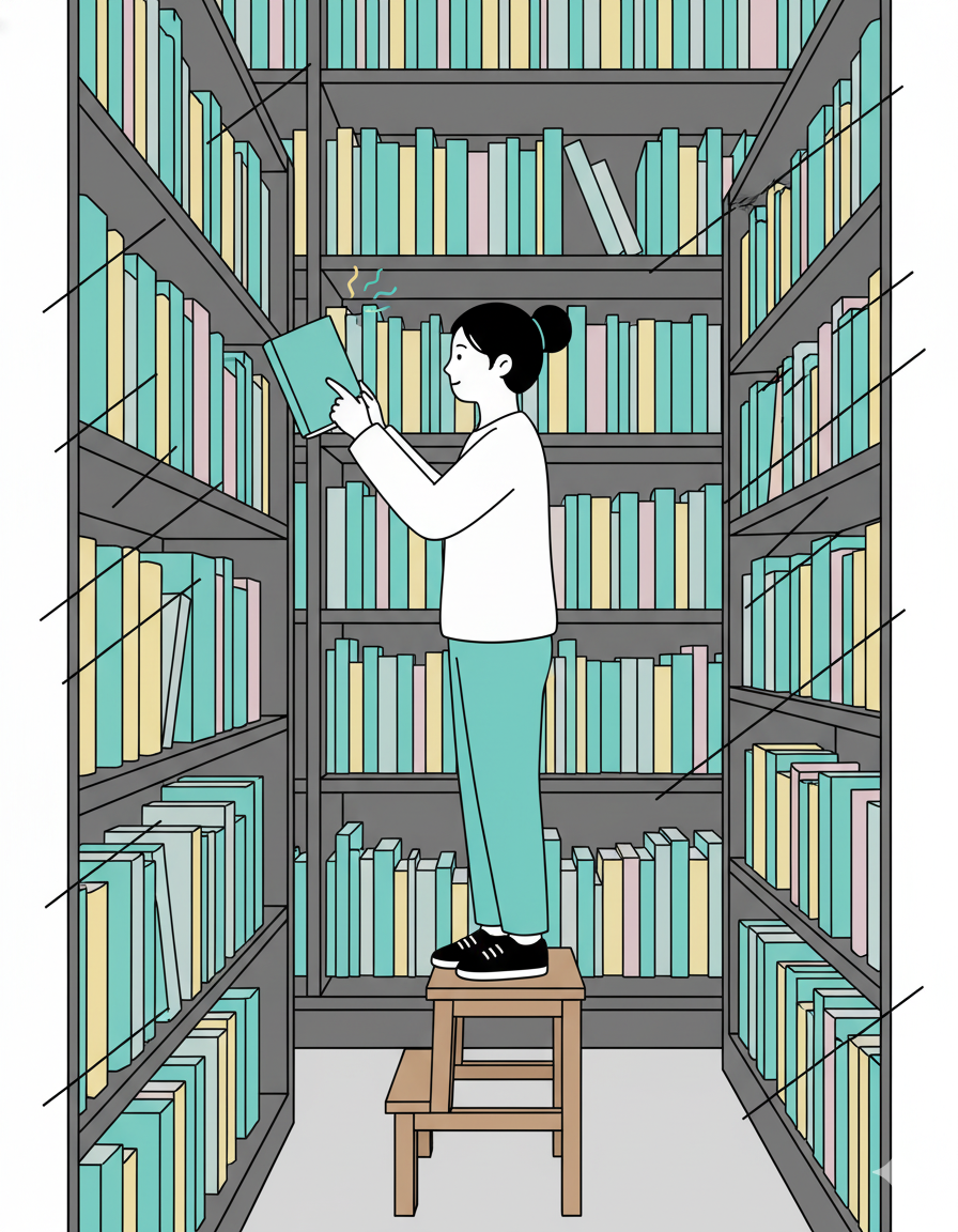 Person reading