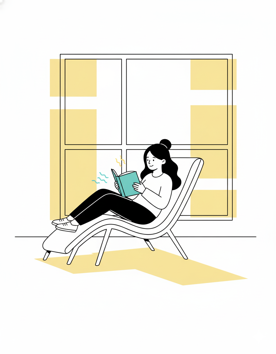 Reading with joy